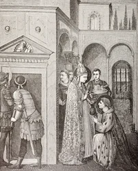 Pope Sixtus II, from 